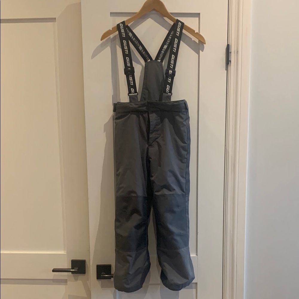 Gustin Gray Overalls with Adjustable Straps